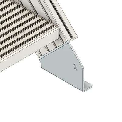 43-445-1 MODULAR SOLUTIONS 45 DEG STAIR CONNECTOR  45 DEG CONNECTION FOR 45MM X 180MM STAIR STRINGER